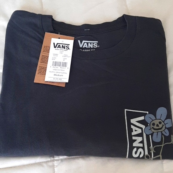 Vans Trippy Grin Floral Tee *NWT* - Picture 6 of 8